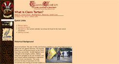 Desktop Screenshot of clanntartan.org